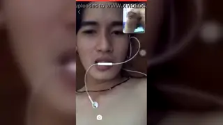 Asian Cam Chat Turns Into Steamy Solo Show