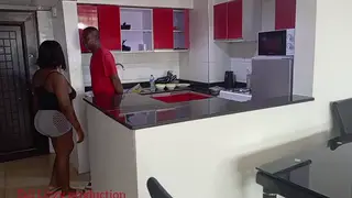 Neighbour Trades Dinner for a Steamy Encounter