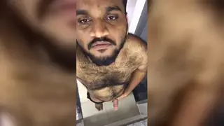 Indian Men Share Intense Homemade Session