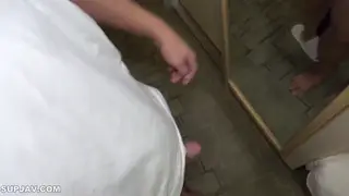Skinny Asian Teen Rides Toys and Takes Doggystyle