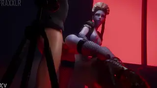 Curvy Maid in Uniform Teases Her Boss