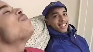 Latino Guy Strokes Himself in Solo Session