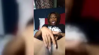 Ebony MILF Answers Custom Request with Solo Tease