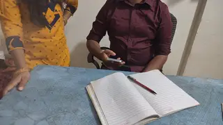Indian Couple Explodes in a Kitchen Creampie After Doggystyle