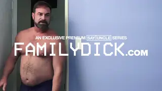 Tattooed Latino Studs Swap Ass and Cum in Hotel Encounter