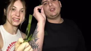 Blonde Latina Shares Huge Cock in Threesome Deepthroat