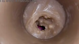 Curvy Amateur Takes Toy Deep in Extreme POV Close-Up