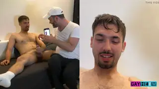 Hairy Arab Twink Takes Handjob from Older Bear