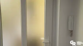 Blonde Cosplayer Delivers Rimjob and Rides in Club Setting