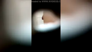 Trucker Strokes to Cumshot in Bathroom During Break