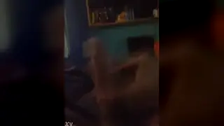 Solo Guy Jerks Off in Bed Until He Shoots Hot Cum