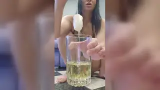 Asian MILF Dominates with Piss Play and Squirting