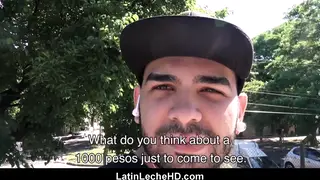 Latino Joins Two Men for Intense Threesome