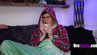 Stepbrother Dares Sibling to Take Raw Cock Deep Inside