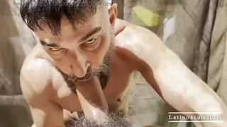Three Muscular Latinos Share a Raw Threesome With Fisting