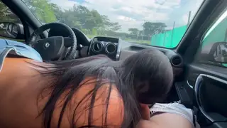 Latina Teen Seduces Her Driving Coach for a Creampie