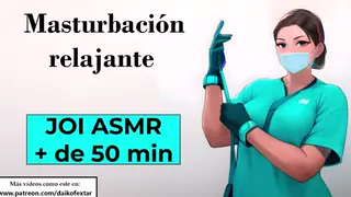 Spanish ASMR JOI Nurse Guides You to Release