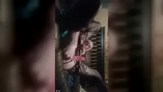 Sissy Femboy Takes a Massive Toy Deep