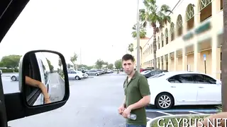 Amateur Couple Records Their Gay Hookup