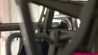 Muscular European Jocks Fuck in a Factory