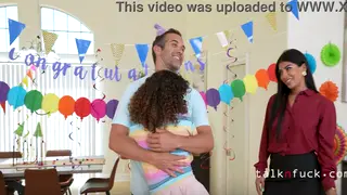 Curvy Indian Stepfamily Trio Explores Free-Use Therapy
