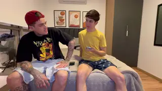 Muscular Brazilian Dom Barebacks Tattooed Twink