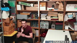 Caught Masturbating Criminal Takes a Bareback Pounding