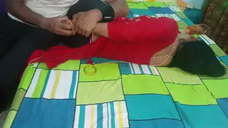 Indian Teen Wife Services Multiple Men Outdoors