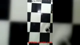 Solo Guy Pleasures Himself in a Gym Shower