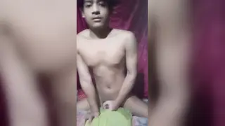 Asian Twink Takes BBC Bareback with Intense Eye Contact