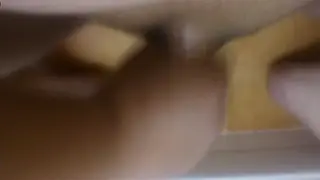 Chubby Bear Enjoys a Slow Handjob in the Bathroom