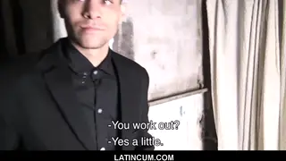 Cash-Strapped Latino Twink Takes Stranger Raw in POV