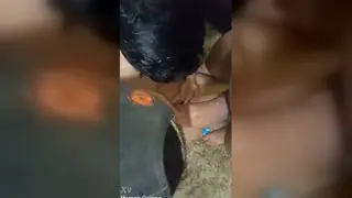 Two Friends Share an Intimate Moment Together