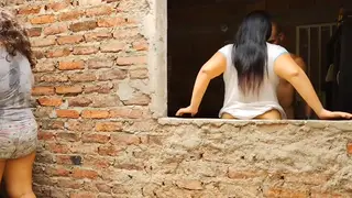 Stepdad Claims Curvy Stepdaughter While Wife Works Nearby