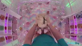 Petite Blonde Takes Deep Throat in POV