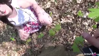 German Student Seduced Into Outdoor Sex During Casting
