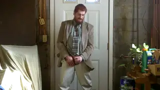 Mature Daddy Strokes Himself to a Cumshot