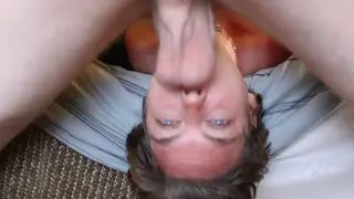 Busty MILF Takes a Rough Throat Fucking