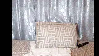 Curvy BBW Roommate Rides Toy to Shaking Orgasm