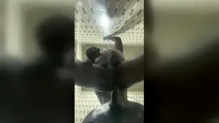 Asian Femboy Takes Creampie in Bathroom Hookup
