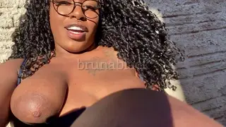 Latina Ebony Enjoys Outdoor Lesbian Pleasure