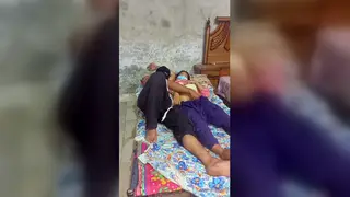 Indian Stepsister and Stepbrother Fuck in Kitchen During Holiday Webcam Show