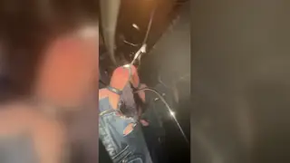 European Guy Endures Ball Torment by Car Tailgate