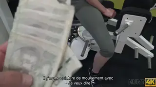 Redhead European Wife Gives POV Blowjob for Cash