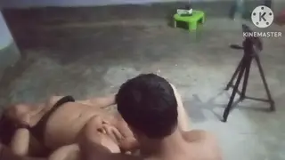 Indian Stepmom in Vintage Lingerie Enjoys Sensual Massage