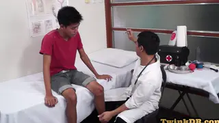 Asian Doctor Explores Twink Patient With Toys