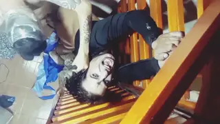 Heavily Inked Sub Misses Bound in Rope Domination