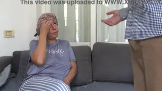 Turkish Maid Kneels for Soldier's Thick Shaft