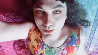 Blonde BBW Crossdresser Takes It Doggystyle Then Rides