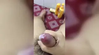 Youthful Guy Swallows Thick Shaft in Close-Up